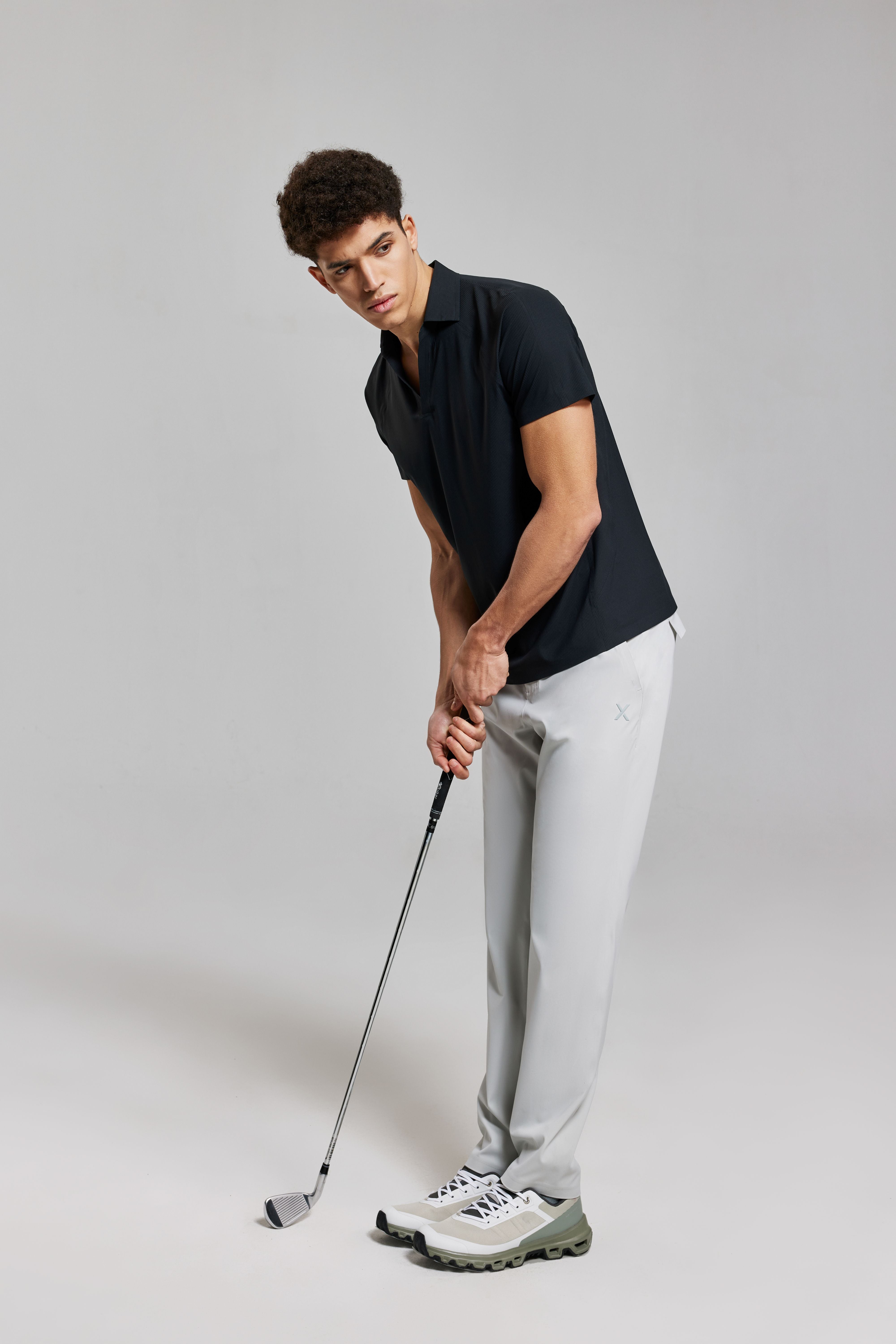 Day Off: V-Neck Polo Tee