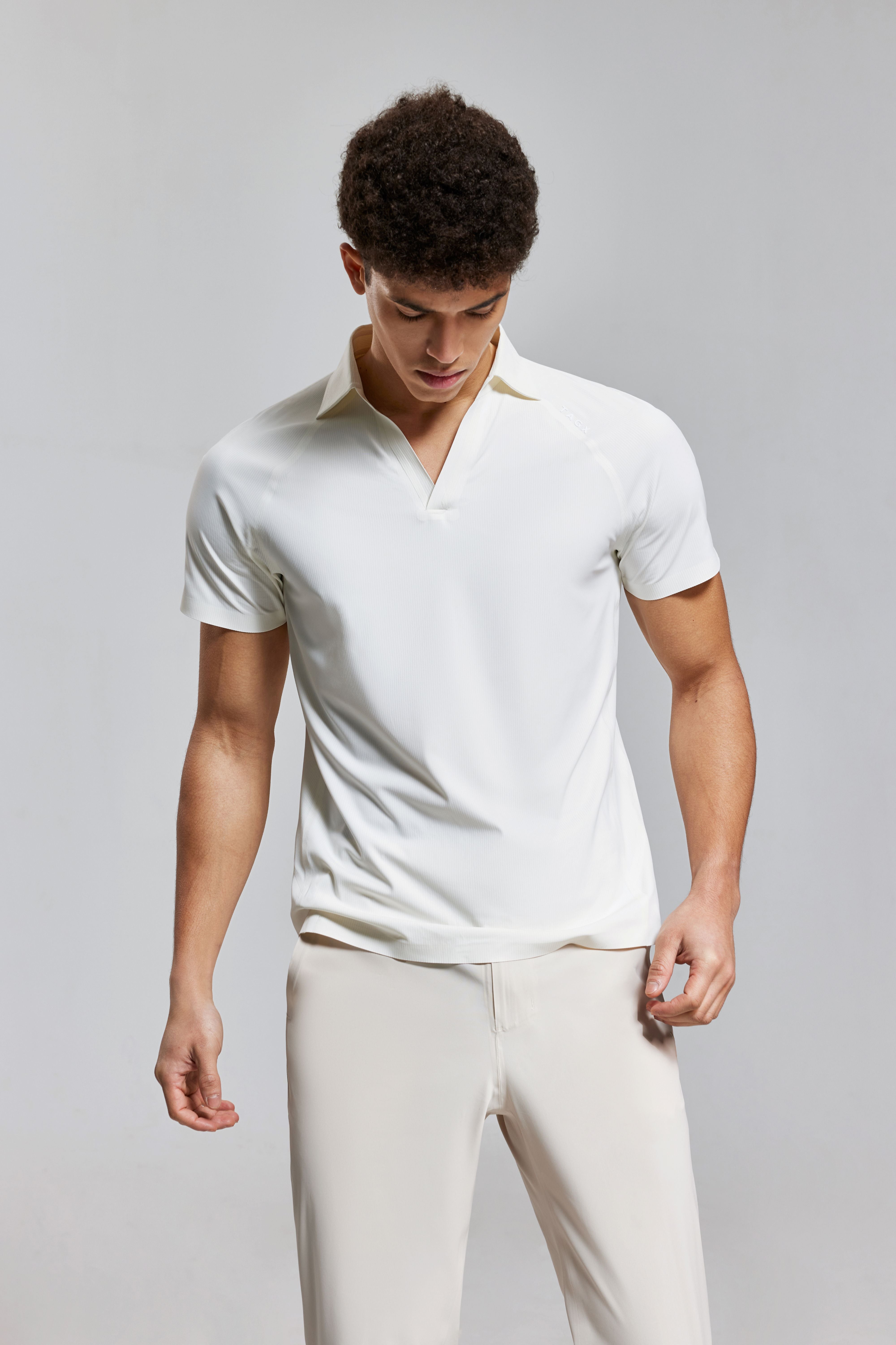 Day Off: V-Neck Polo Tee