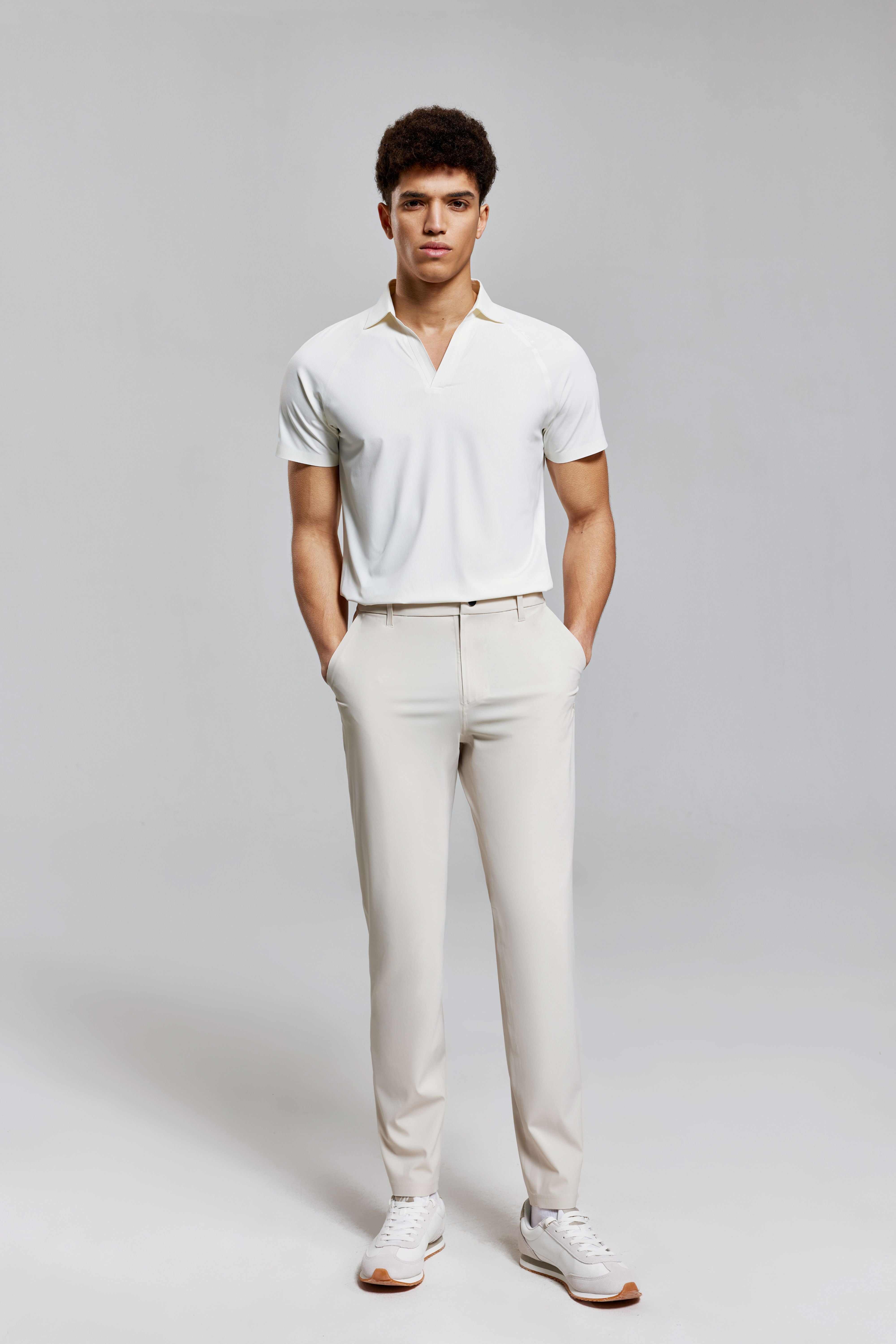 Day Off: V-Neck Polo Tee