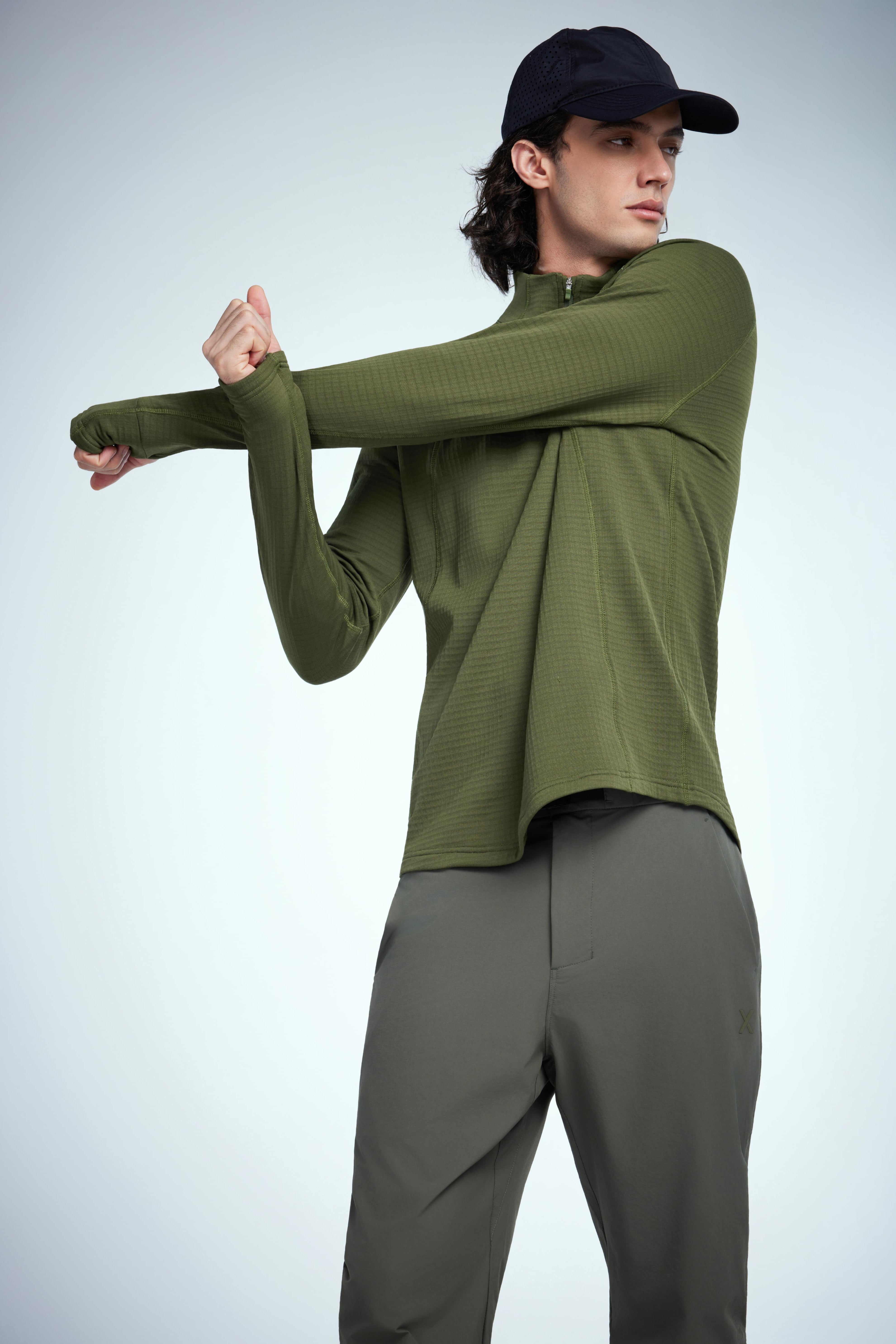 Day Off: Padded Quarter-Zip Pullover