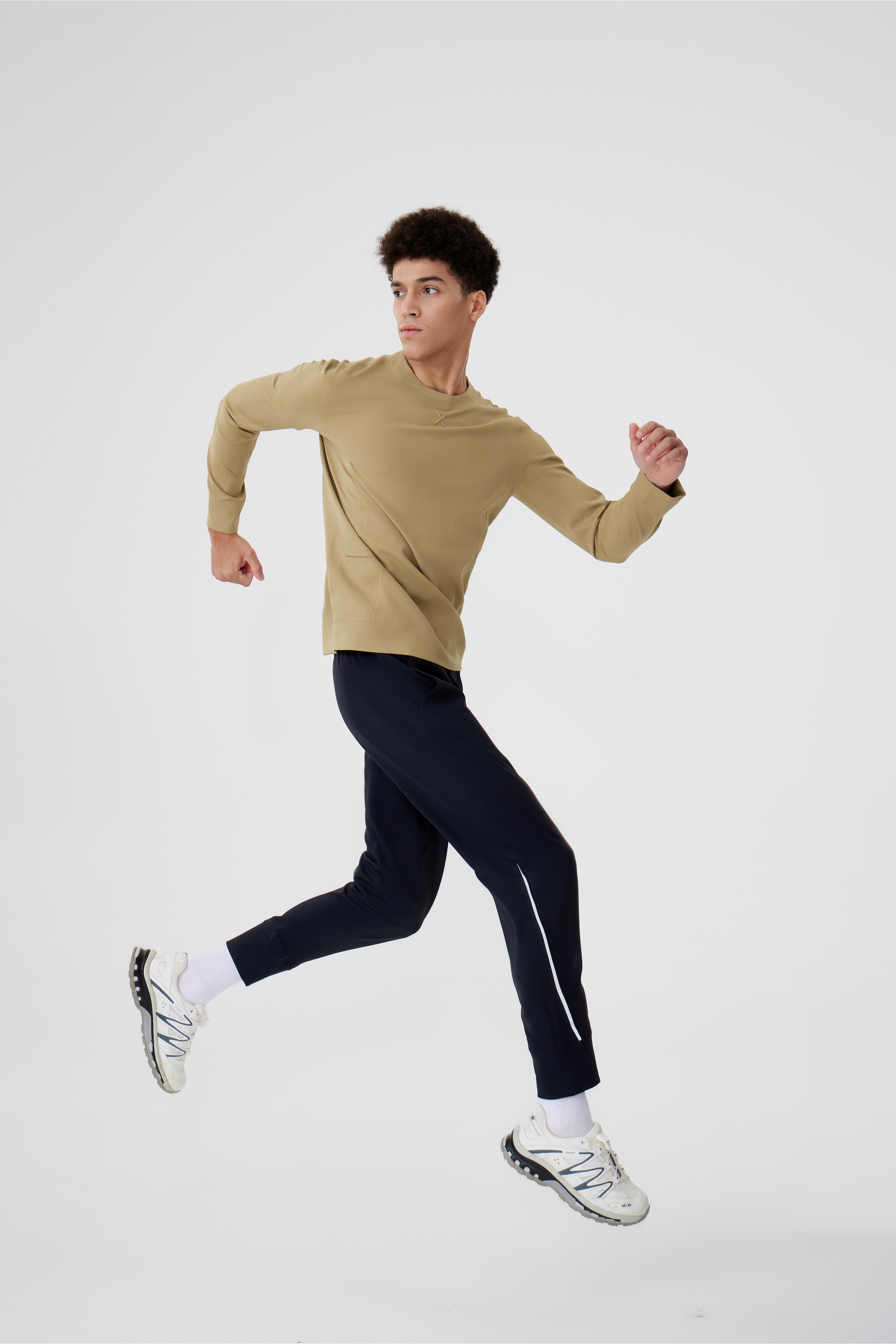 Fitted Crew Sweatshirt