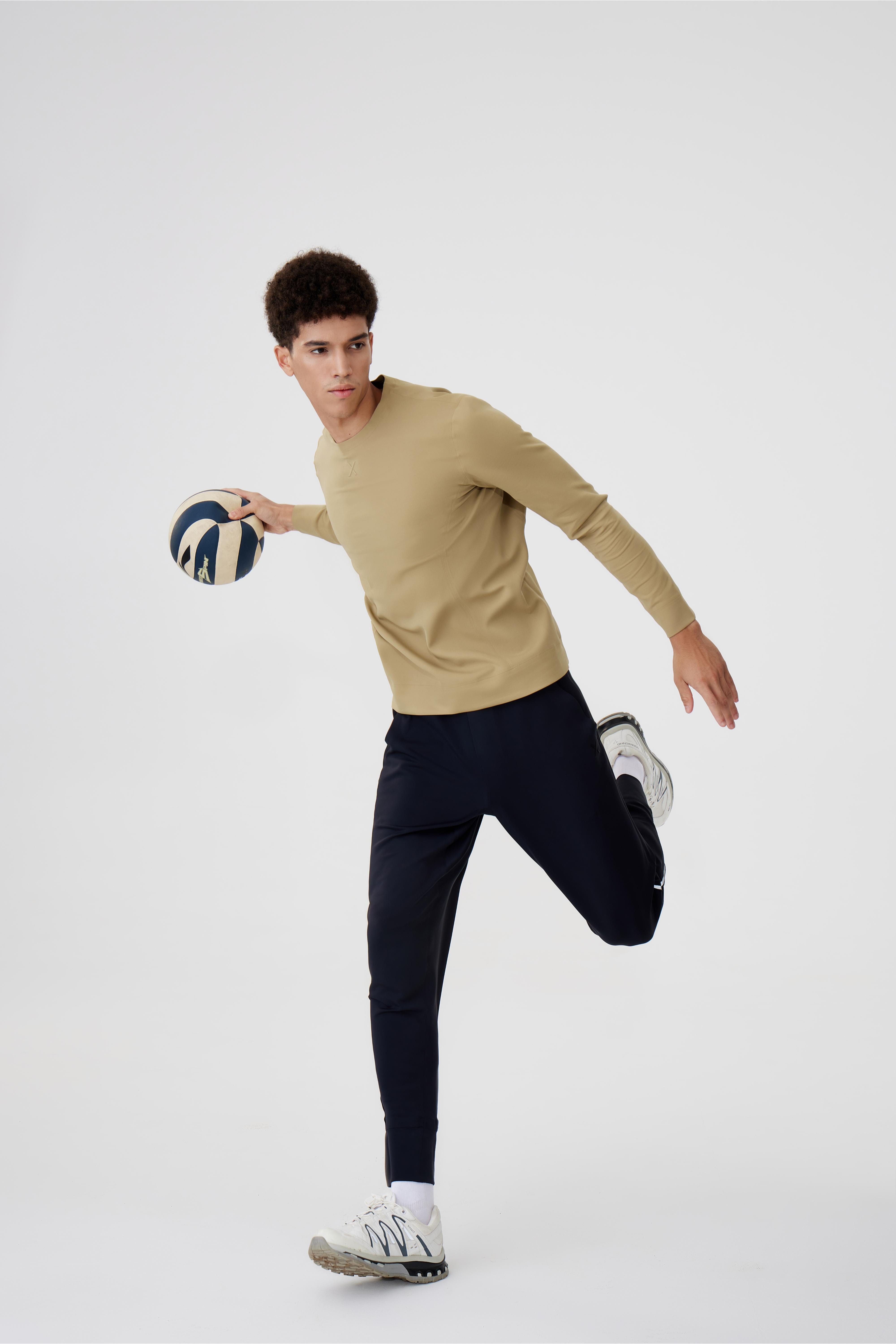 Fitted Crew Sweatshirt