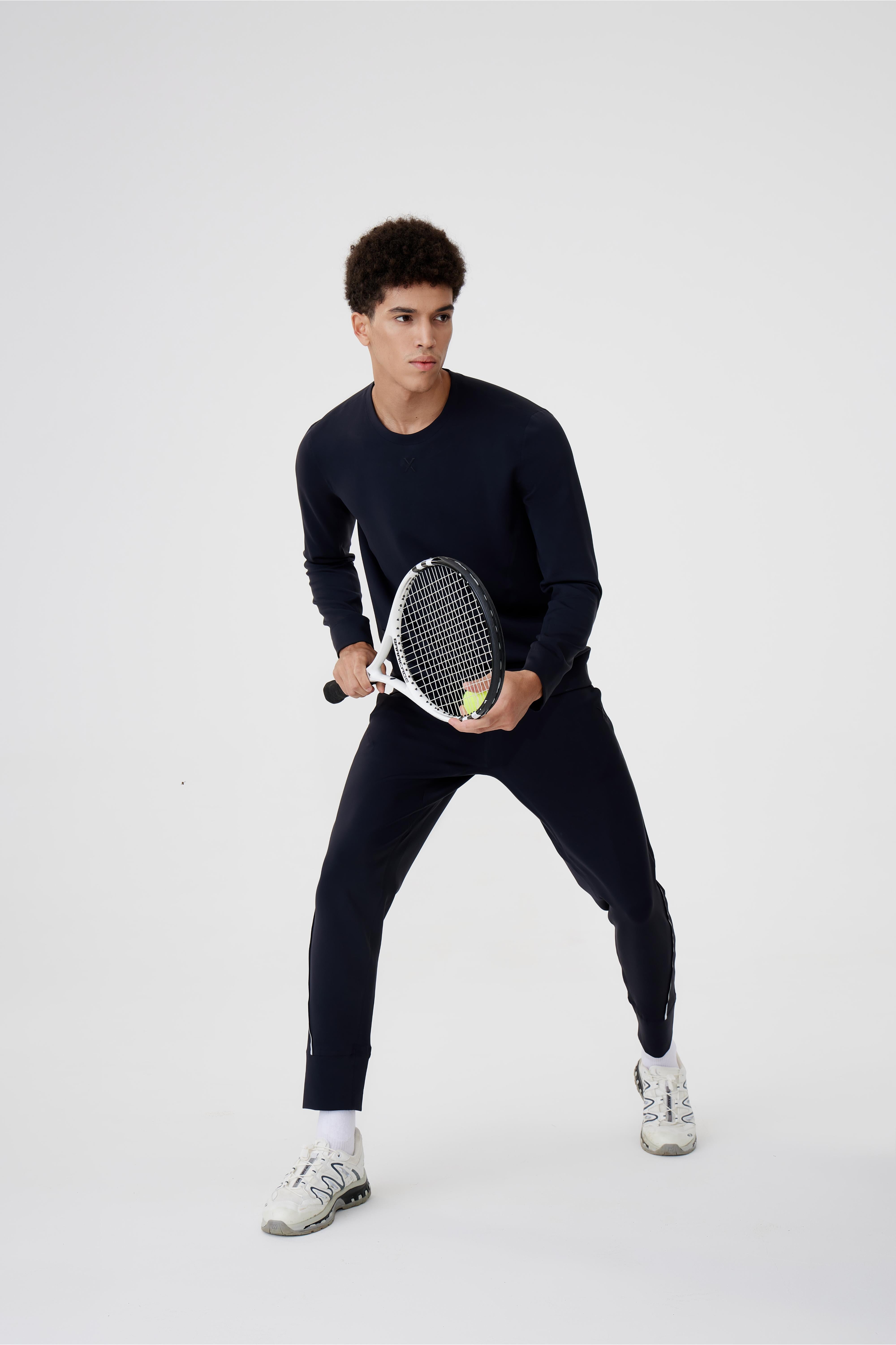 Fitted Crew Sweatshirt