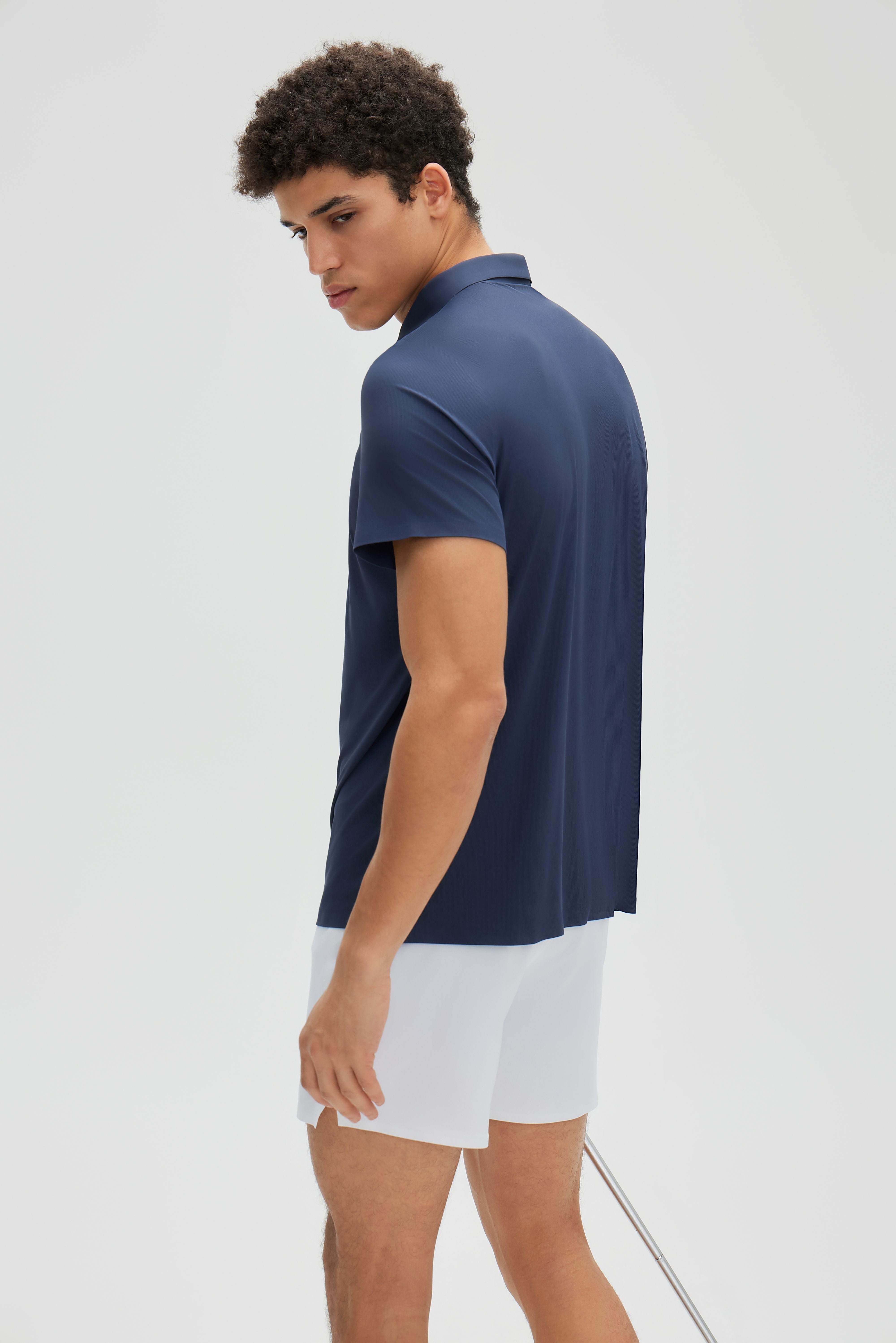 Button-Up Polo Tee