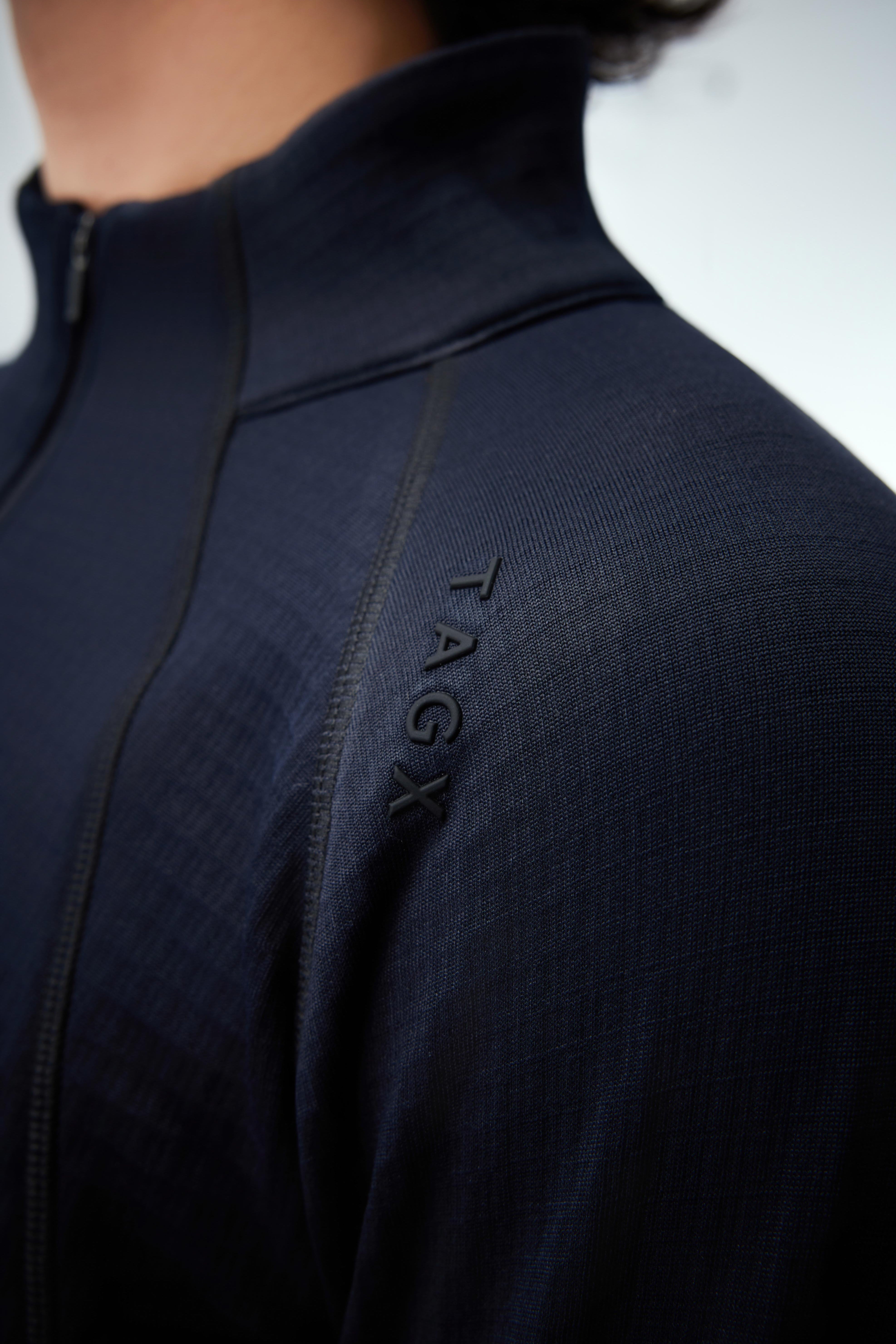 Padded Quarter-Zip Pullover